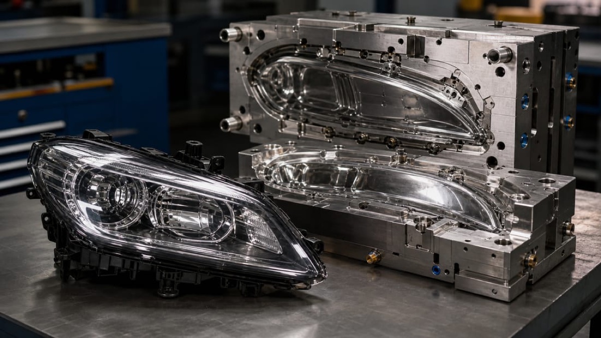 Automotive lighting mold