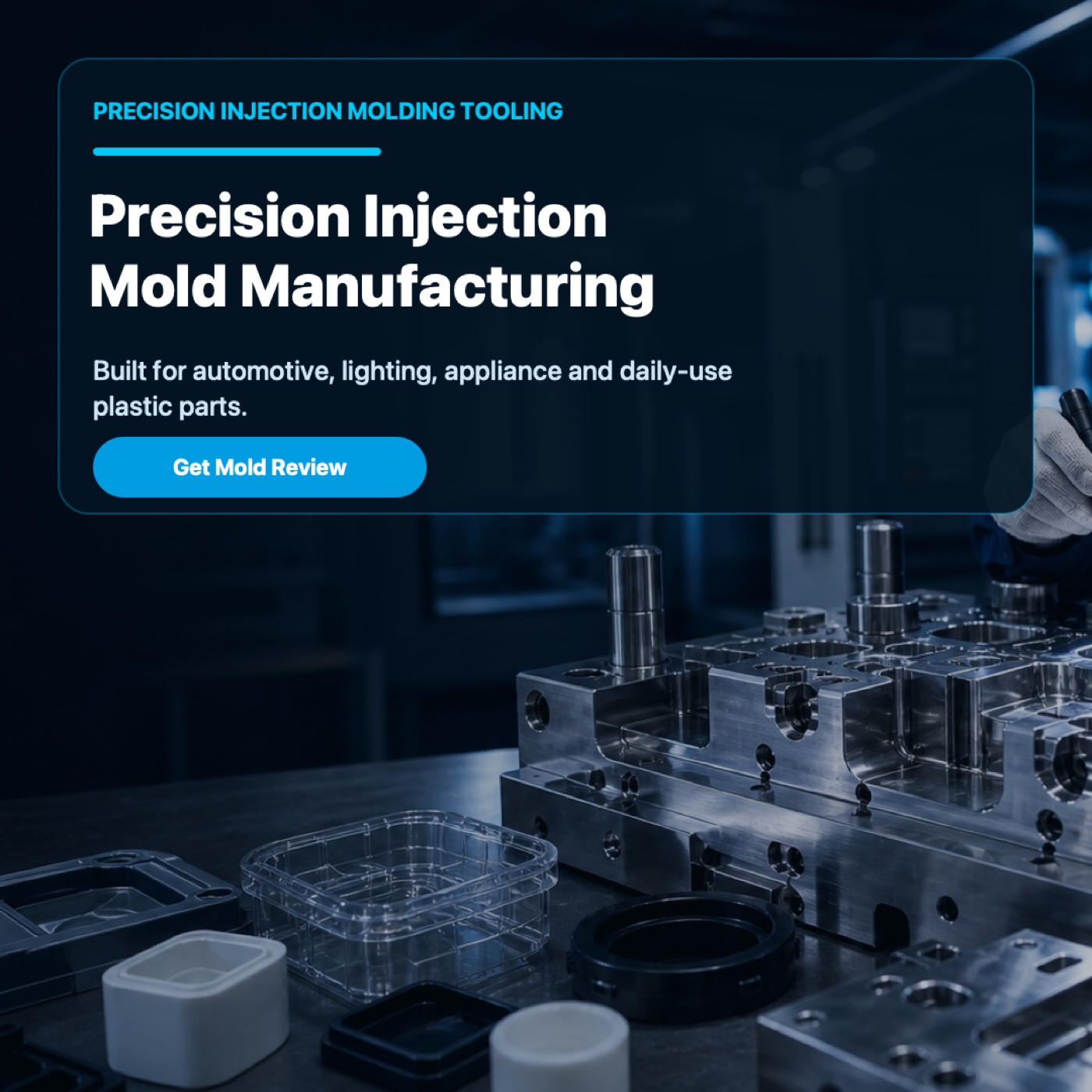 Precision plastic injection mold quotation